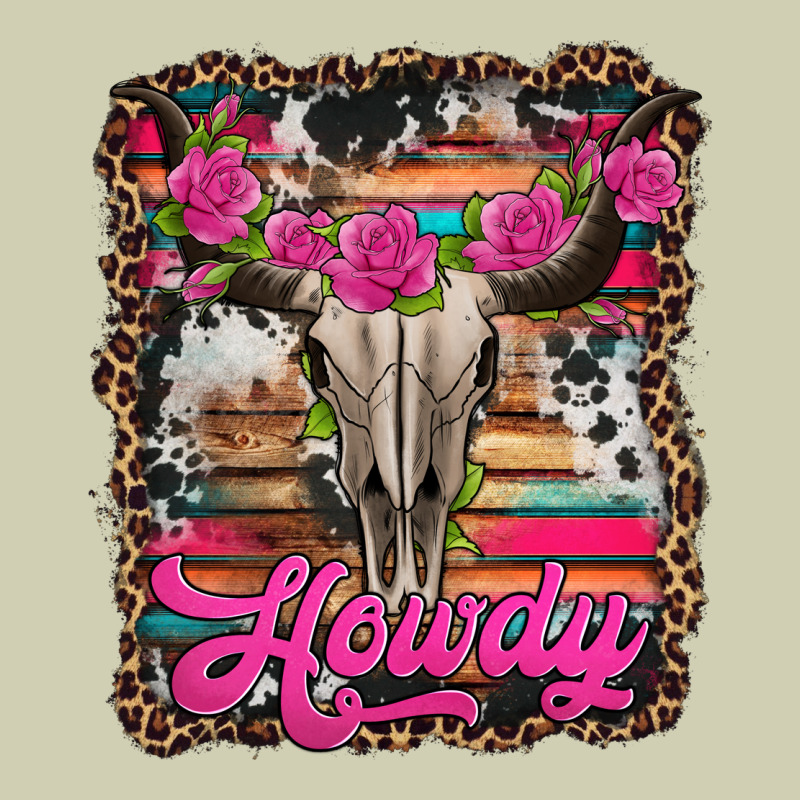 Howdy Valentine's Day Bull Skull Heavy Core Tee by Jasminsmagicworld | Teevron