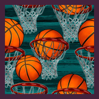 Basketball Hoop Seamless Pattern Classic Tee | Teevron