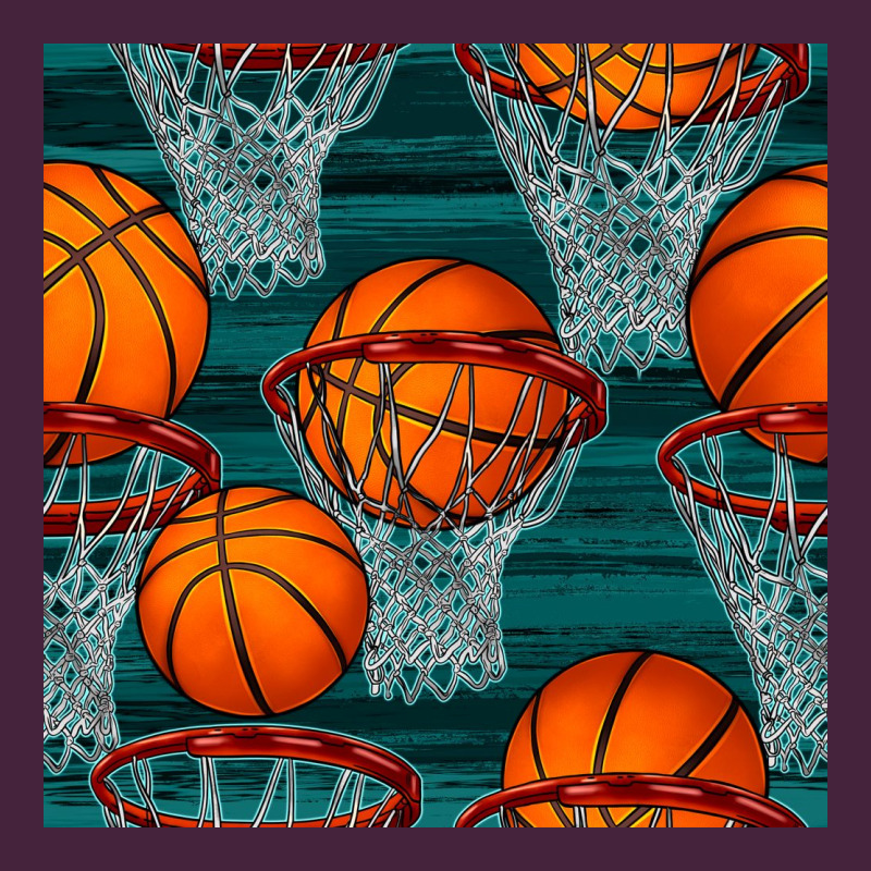 Basketball Hoop Seamless Pattern Classic Tee by BundleAndBundleShop | Teevron