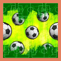 Soccer Balls With Field  And Tactics Seamless Pattern Classic Tee | Teevron