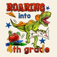 Roaring Into 4th Grade Vintage Tee | Teevron