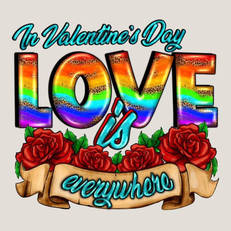 In Valentines Day Love Is Everywhere Heavy Core Tee by AdoDesignShop | Teevron