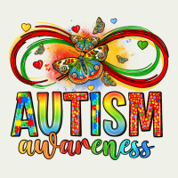 Autism Awareness Butterfly Infinity Symbol Urban Heavy Tee | Teevron