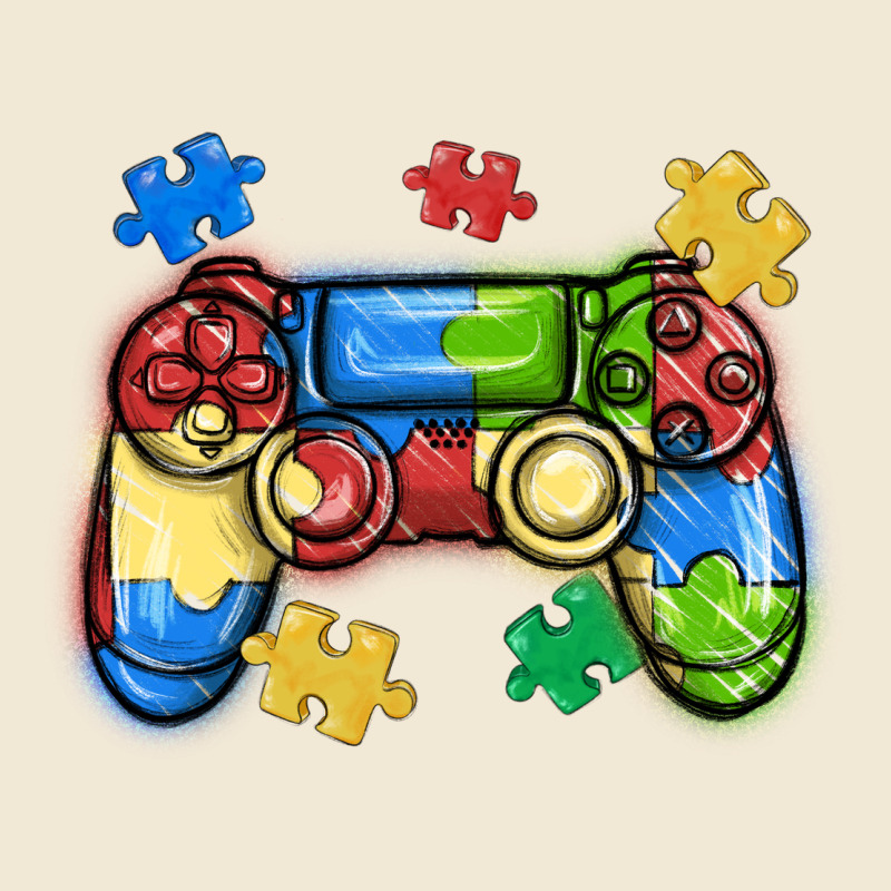 Autism Awareness Video Game Controller Premium Tee by MaliasSmallBusiness | Teevron