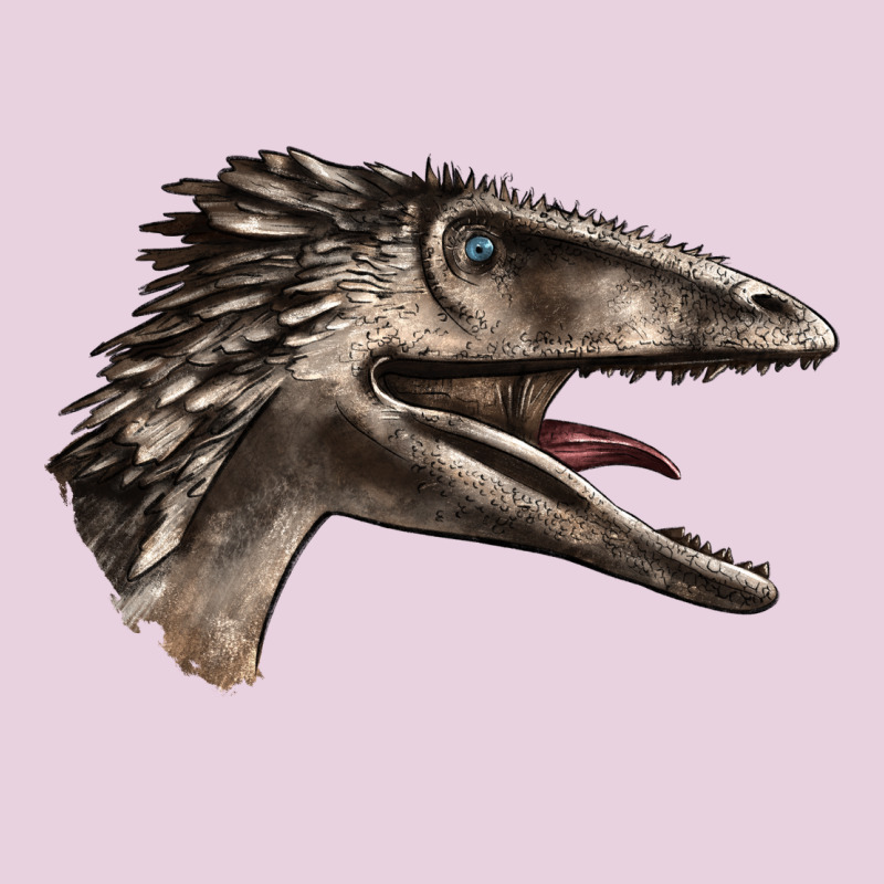 Deinonychus Face Ladies Tee by LillyAllenDesigns | Teevron