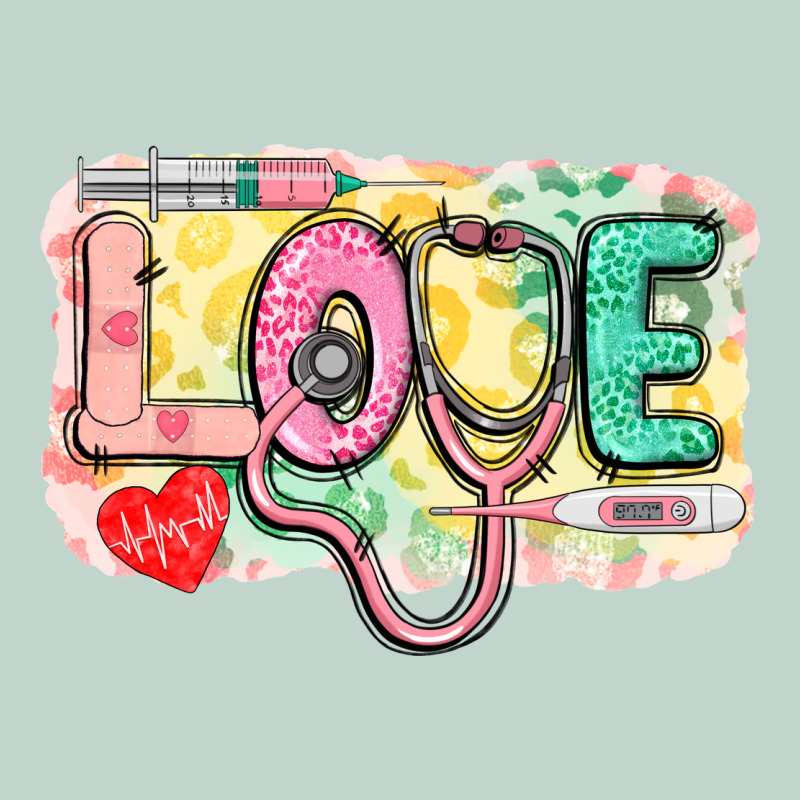 Love Nursing Leopard Zipper Hoodie by CowGirlArtShop | Teevron