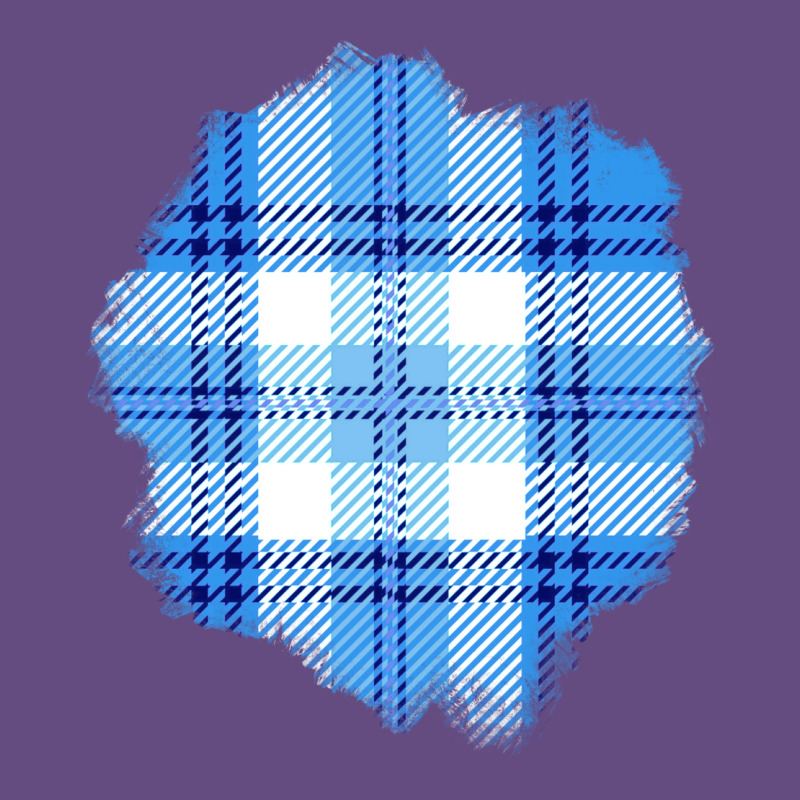 Winter Tartan Patch Vintage Hoodie by BundleAndBundleShop | Teevron