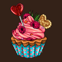 Valentines Day Cupcake Heavy Core Tee | Teevron