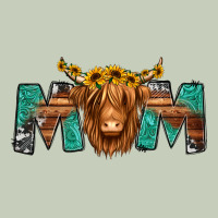 Highland Cow Mom Ladies Tee | Teevron