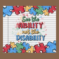 See The Ability Not The Disability Premium Tee | Teevron
