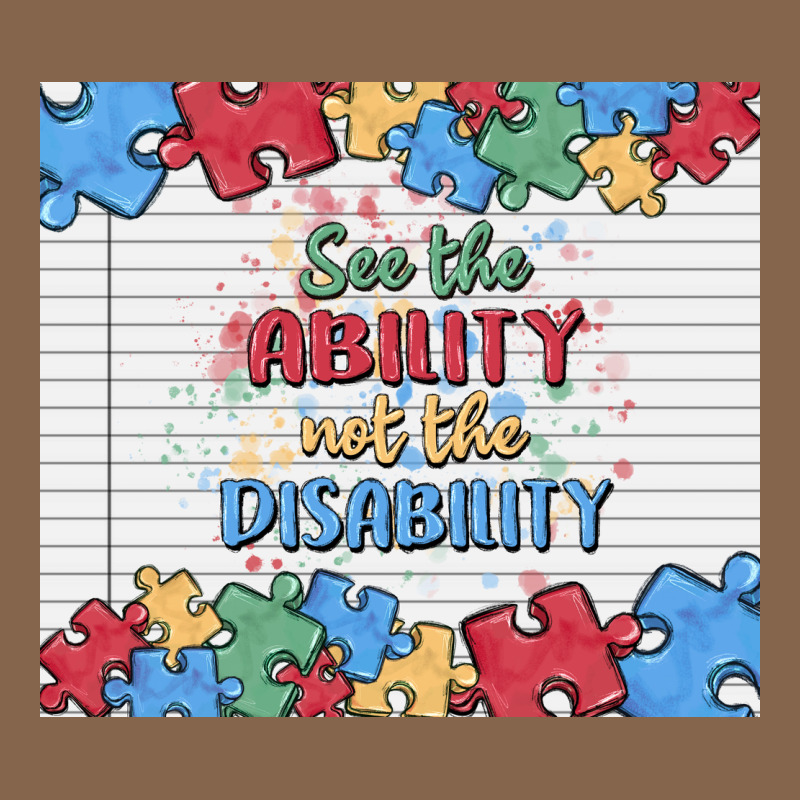 See The Ability Not The Disability Premium Tee by MaliasSmallBusiness | Teevron