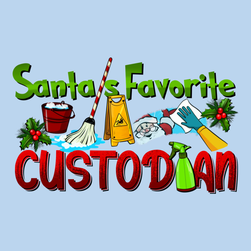 Santa's Favorite Custodian Classic Tee by LillyAllenDesigns | Teevron