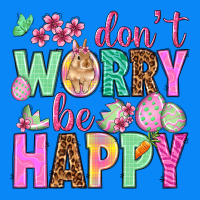 Don't Worry Be Happy Easter Day Zipper Hoodie | Teevron