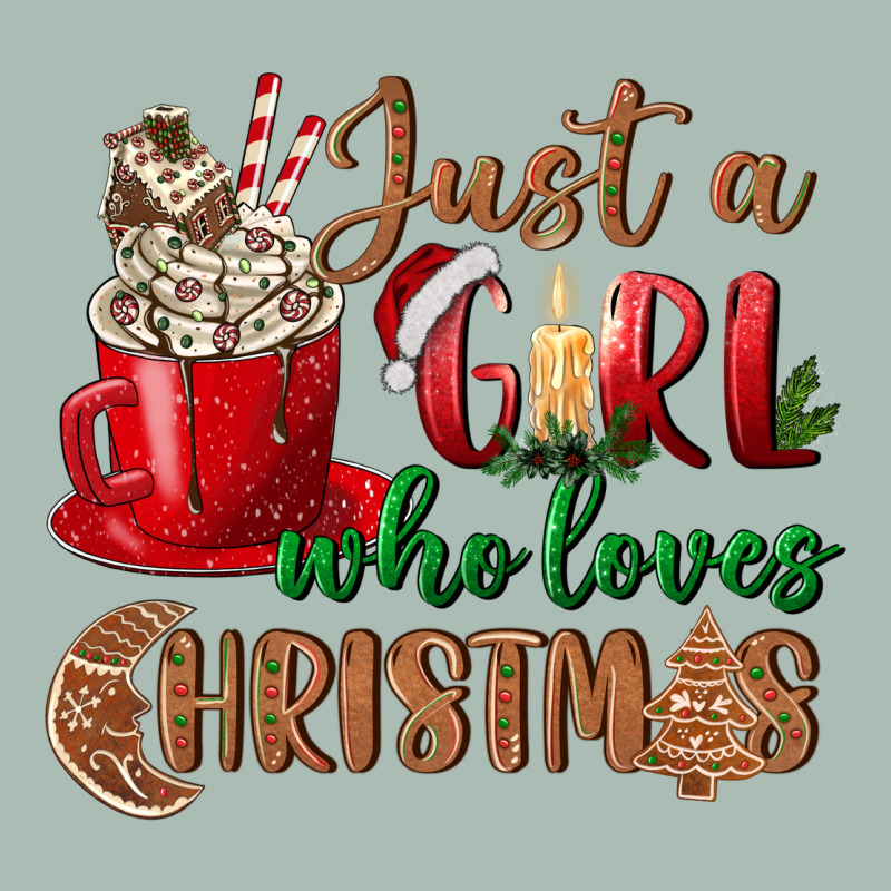 Just A Girl Who Loves Christmas Classic Tee by BundleAndBundleShop | Teevron