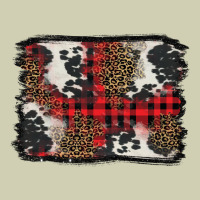 Christmas Red Plaid Background Heavy Core Tee | Teevron