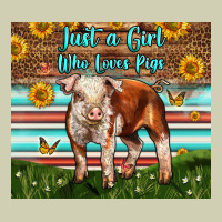 Just A Girl Who Loves Pig Heavy Core Tee | Teevron
