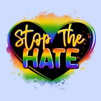 Stop The Hate Pride Lgbtq Heart Urban Heavy Tee | Teevron