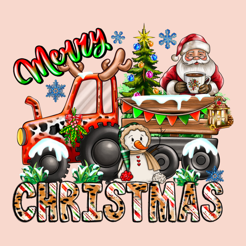 Merry Christmas  Tractor Urban Hoodie by CowhideDigitalArt | Teevron