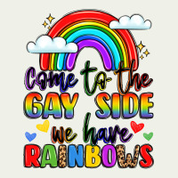 Come To The Gay Side We Have Rainbows Urban Heavy Tee | Teevron