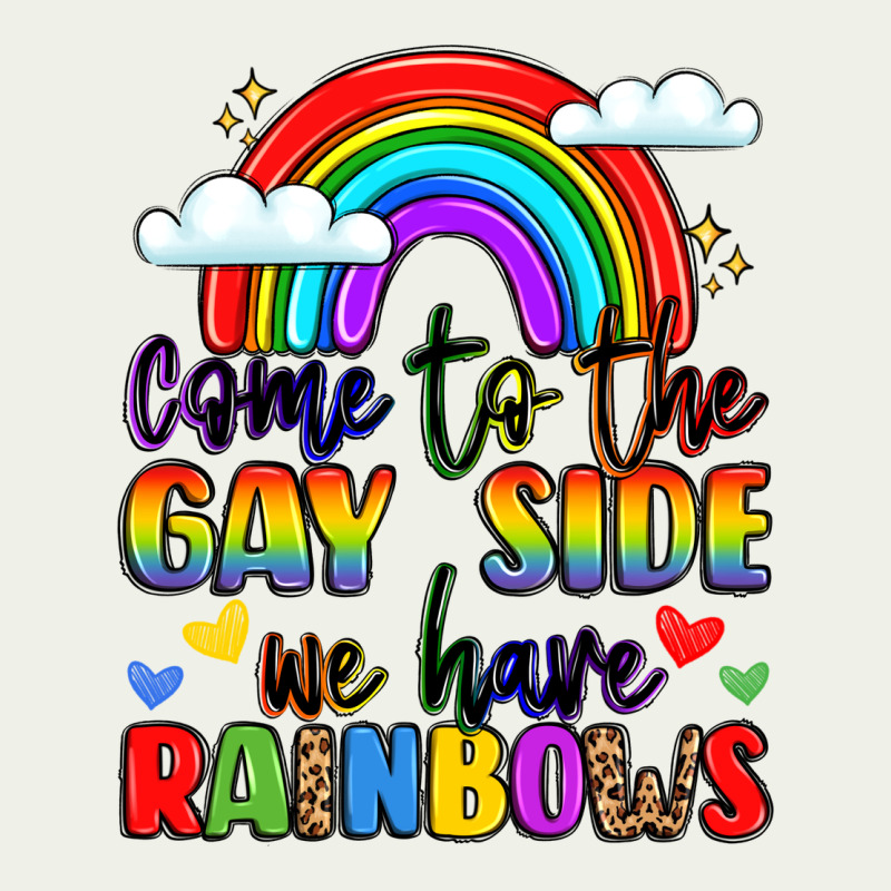 Come To The Gay Side We Have Rainbows Urban Heavy Tee by LillyAllenDesigns | Teevron