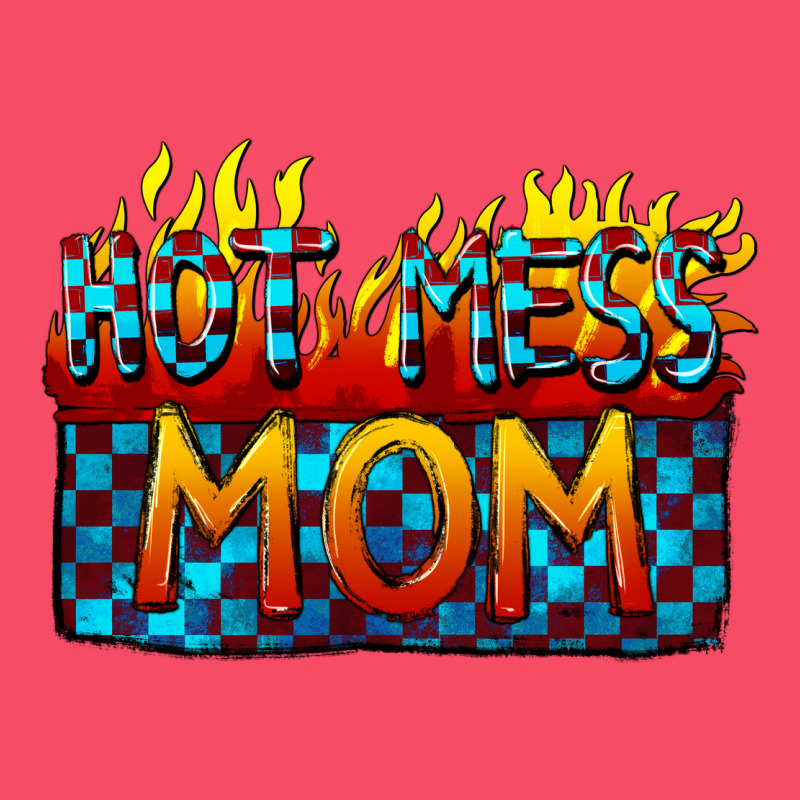 Hot Mess Mom Mother's Day Premium Sweatshirt by FaDigitalArtStudio | Teevron