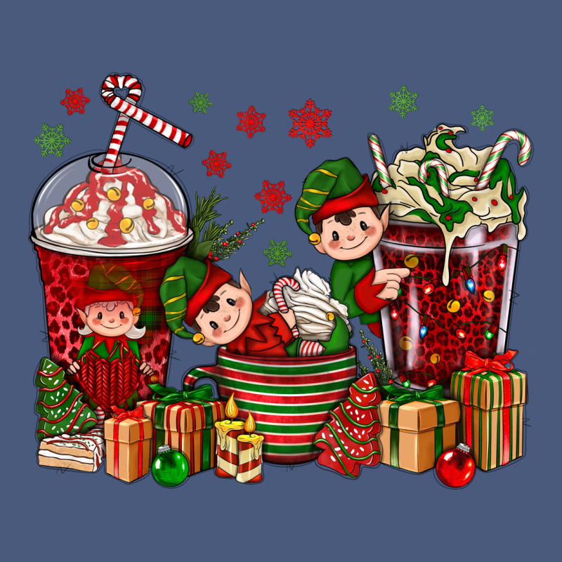 Elf Coffee Cups Christmas Vintage Hoodie by BundleAndBundleShop | Teevron