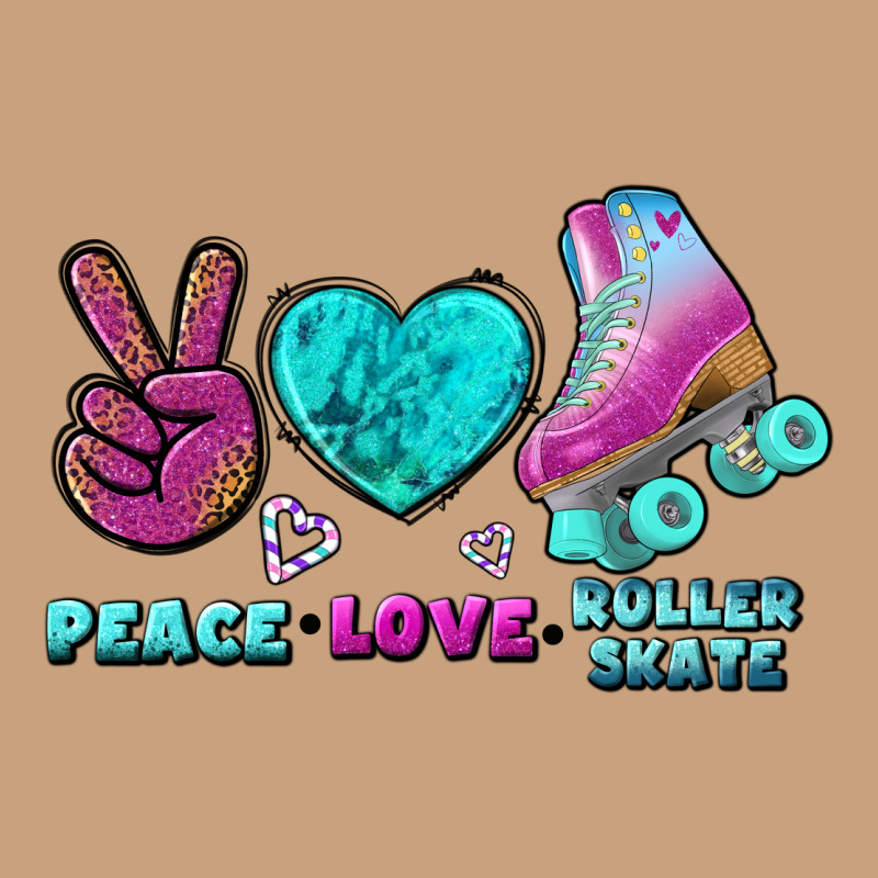 Peace Love Roller Skate Vintage Tee by BundleAndBundleShop | Teevron