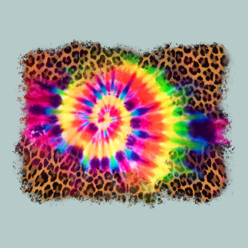 Tie Die Background Heavy Core Tee by BarkalooDesign | Teevron