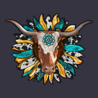 Texas Longhorn Sunflower Background Vintage Hoodie | Teevron