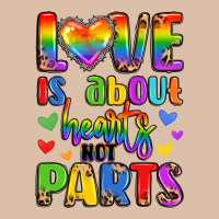 Love Is About Hearts Not Parts Urban Heavy Tee | Teevron
