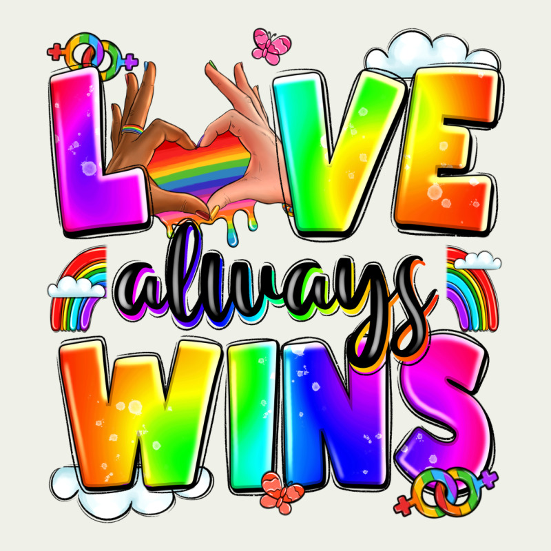 Love Always Wins Urban Heavy Tee by LillyAllenDesigns | Teevron