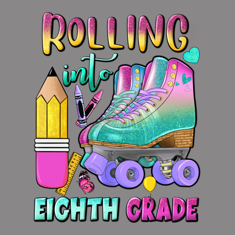 Rolling Into Eighth Grade Vintage Tee by BundleAndBundleShop | Teevron