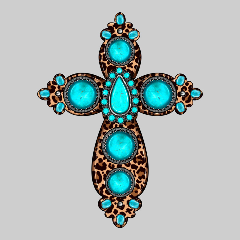 Gemstone Leopard Cross Premium Tee by JahusDesignShop | Teevron