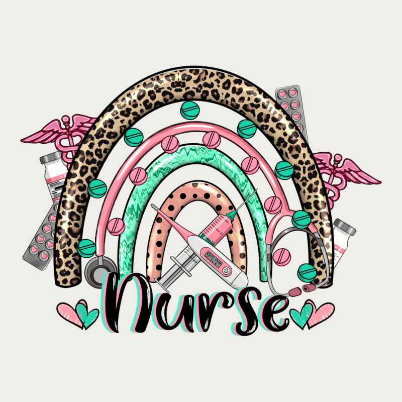 Nurse Rainbow Zipper Hoodie by CowGirlArtShop | Teevron