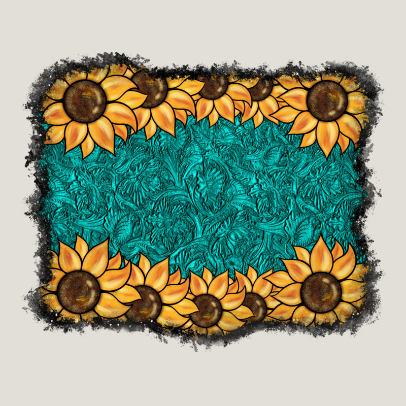 Sunflower Background Heavy Core Tee by BarkalooDesign | Teevron