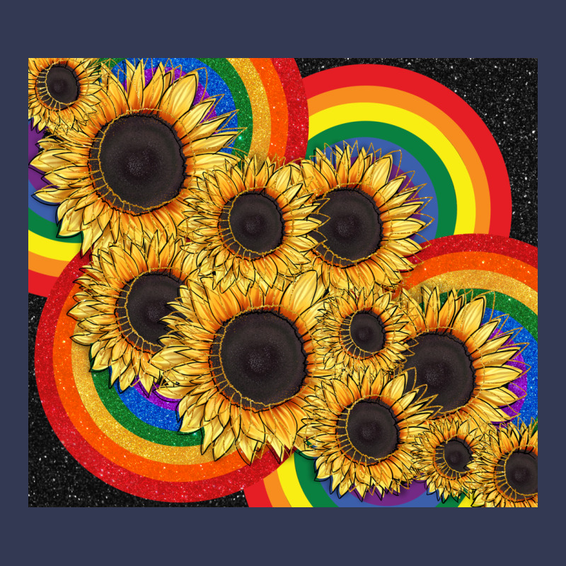 Pride Sunflower Tumbler Heavyweight Hoodie by FaDigitalArtStudio | Teevron