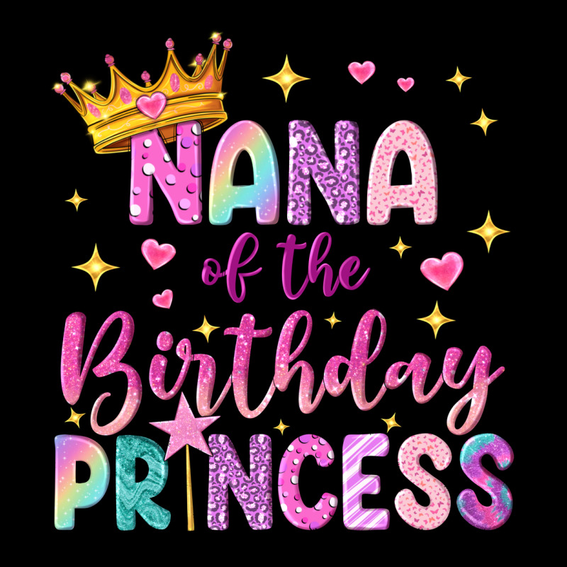 Nana Of The Birthday Princess Heavyweight Sweatshirt by NancyCooperArtShop | Teevron