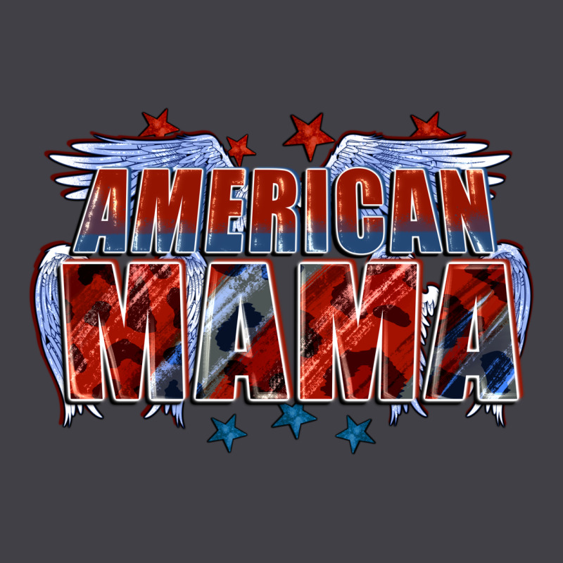 American Mama Mother's Day Heavyweight Hoodie by FaDigitalArtStudio | Teevron