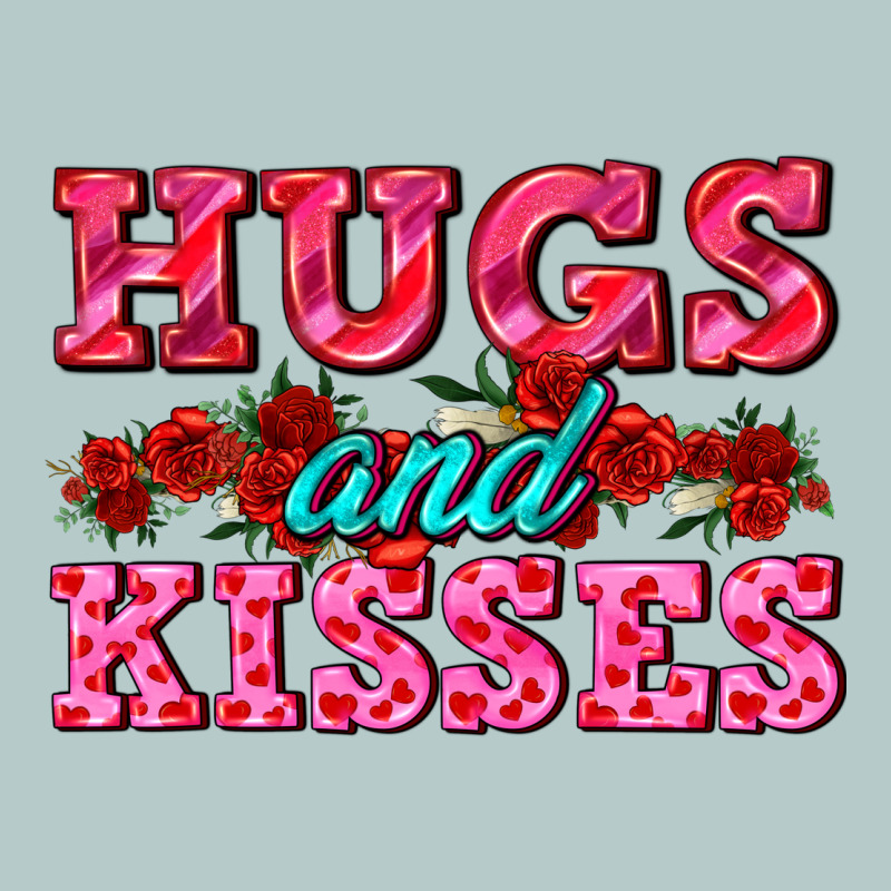 Hugs And Kisses Valentines Heavy Core Tee by AdoDesignShop | Teevron