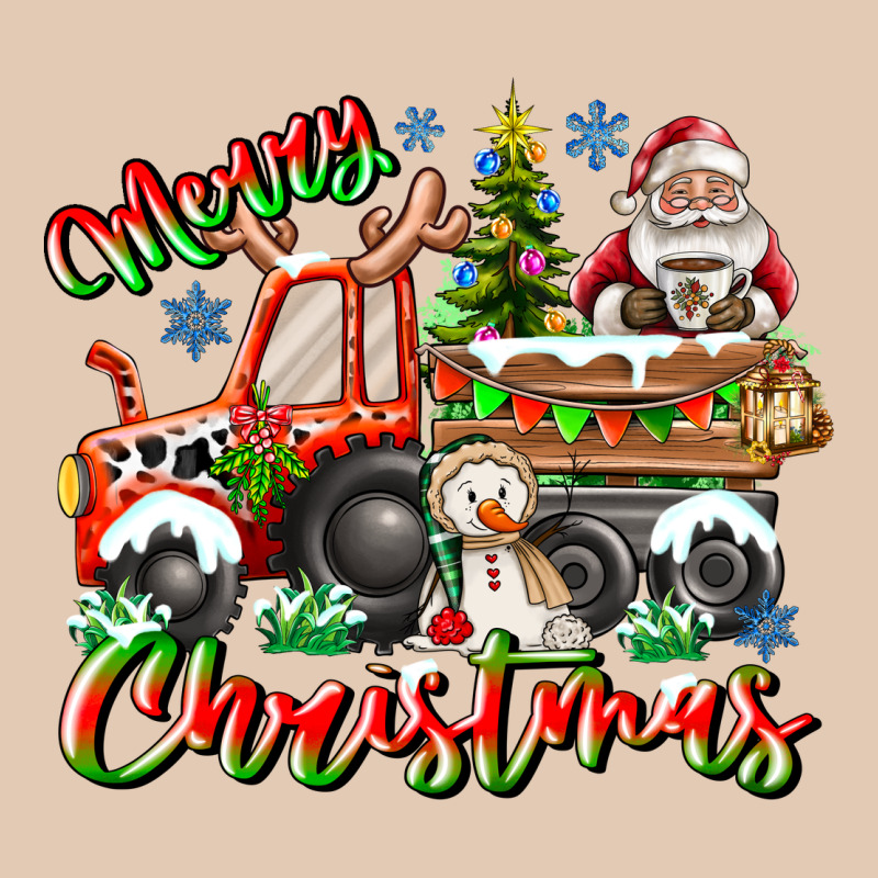 Merry Christmas  Tractor Urban Hoodie by CowhideDigitalArt | Teevron