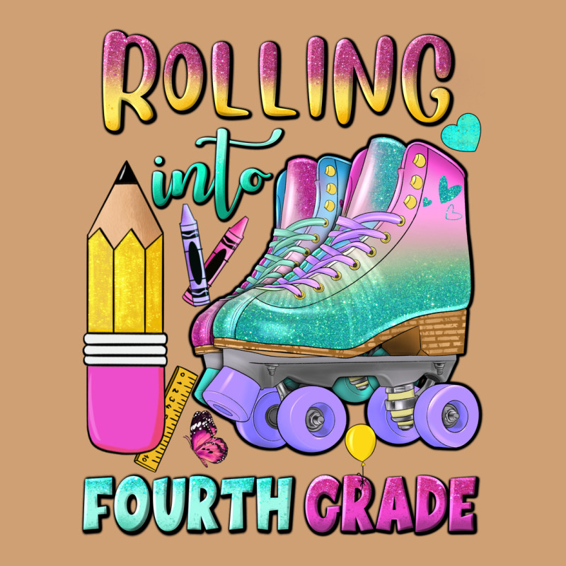 Rolling Into Fourth Grade Vintage Tee by BundleAndBundleShop | Teevron