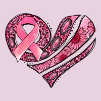 Breast Cancer Awareness Heart Ladies Tee | Teevron