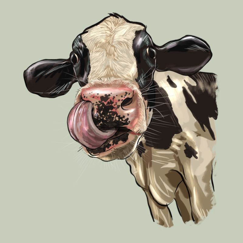 Cute Holstein Heifer Ladies Tee by LillyAllenDesigns | Teevron