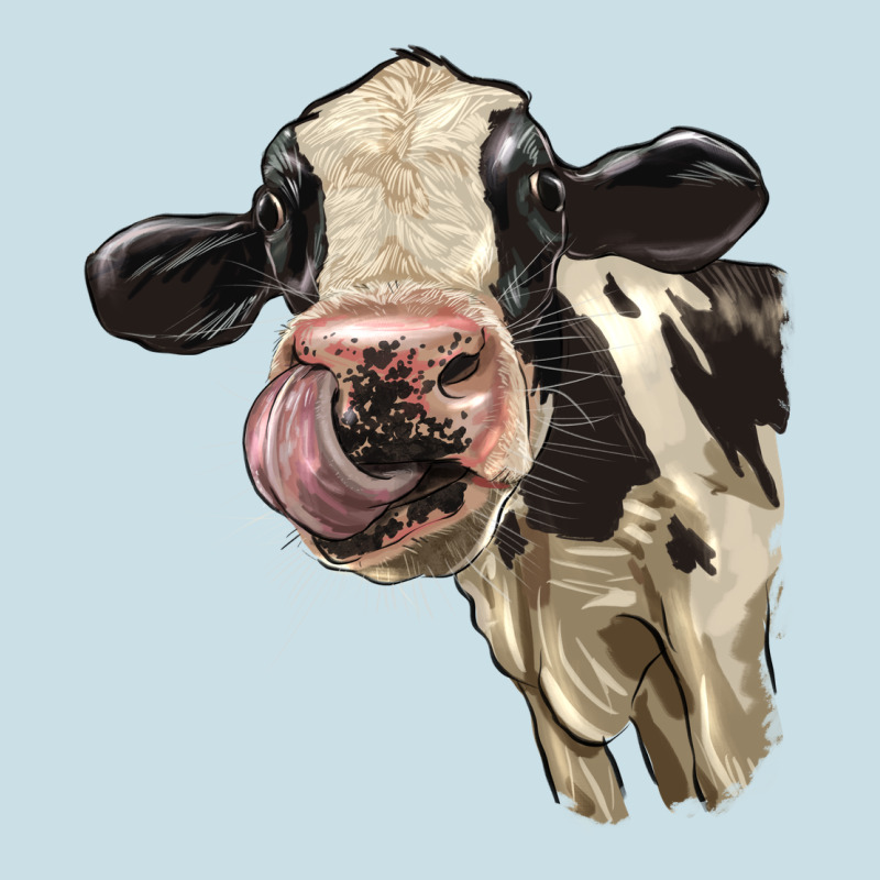 Cute Holstein Heifer Ladies Tee by LillyAllenDesigns | Teevron