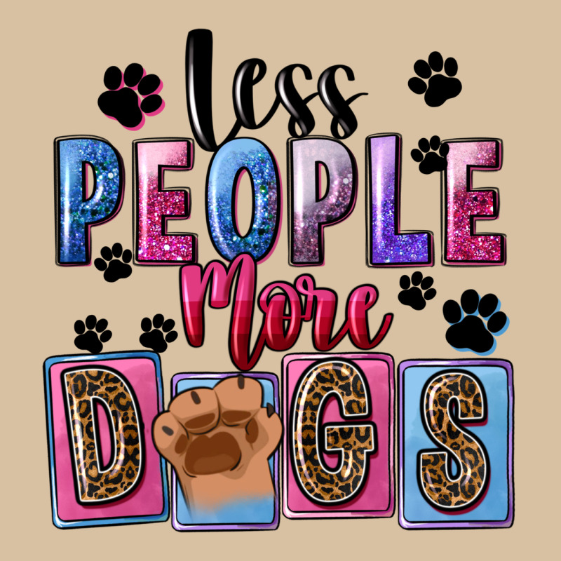 Less People More Dogs Mother's Day Heavyweight Hoodie by FaDigitalArtStudio | Teevron