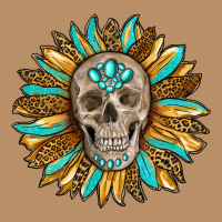 Sunflower With Skull Vintage Hoodie | Teevron