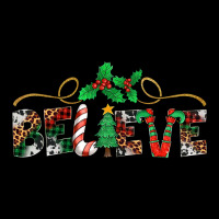 Believe Santa Claus Christmas Ladies Tee | Teevron