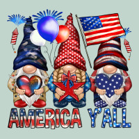 America Y'all With Gnomies Zipper Hoodie | Teevron