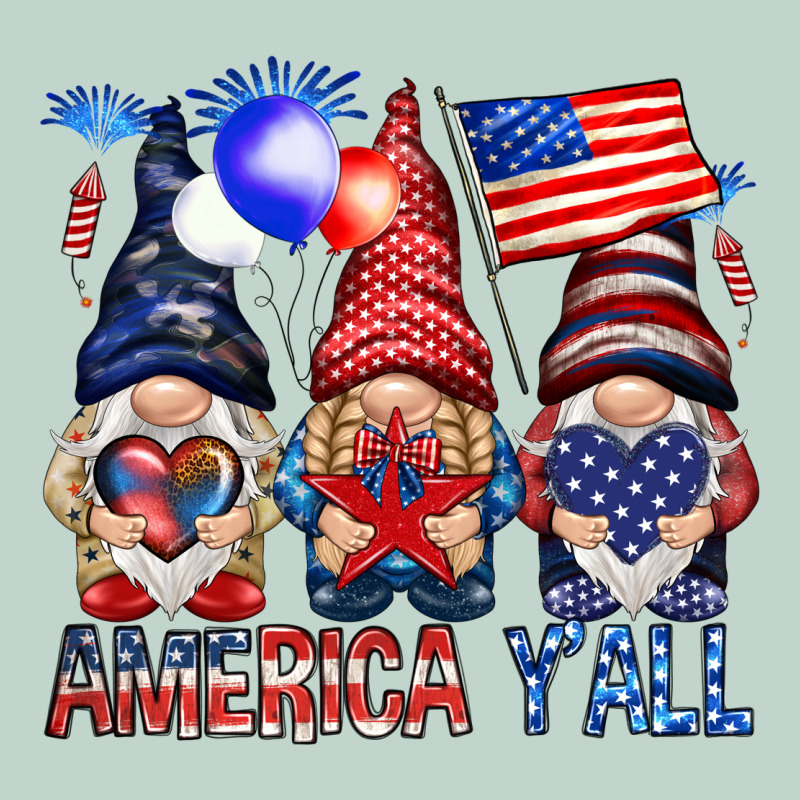 America Y'all With Gnomies Zipper Hoodie by HowdyJamesFarm | Teevron