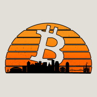 Bitcoin New Orleans Retro Sunset Heavy Core Tee | Teevron